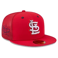 Men's New Era Red St. Louis Cardinals 2026 MLB All-Star Game Workout 59FIFTY Fitted Hat