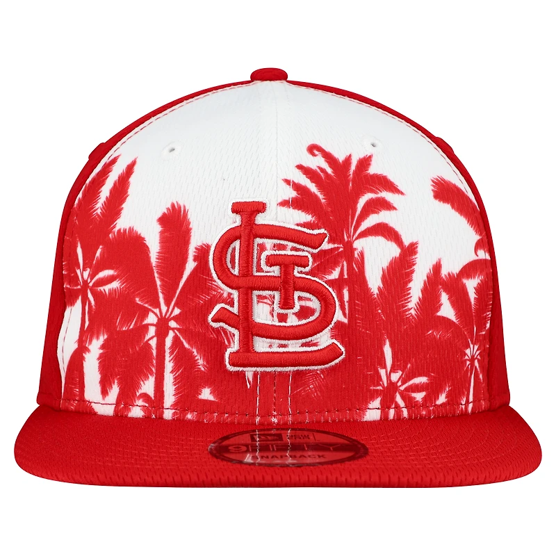 Casquette snapback New Era rouge St. Louis Cardinals 2026 Spring Training Fan Pack Grow 9FIFTY pour homme
