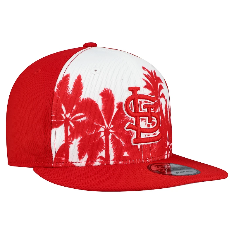 Casquette snapback New Era rouge St. Louis Cardinals 2026 Spring Training Fan Pack Grow 9FIFTY pour homme
