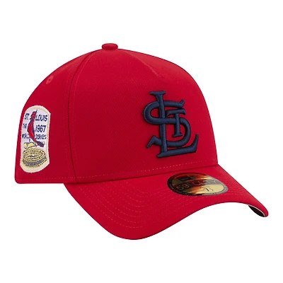 Men's New Era  Red St. Louis Cardinals A-Frame 59FORTY Fitted Hat