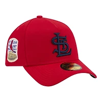 Men's New Era  Red St. Louis Cardinals A-Frame 59FORTY Fitted Hat