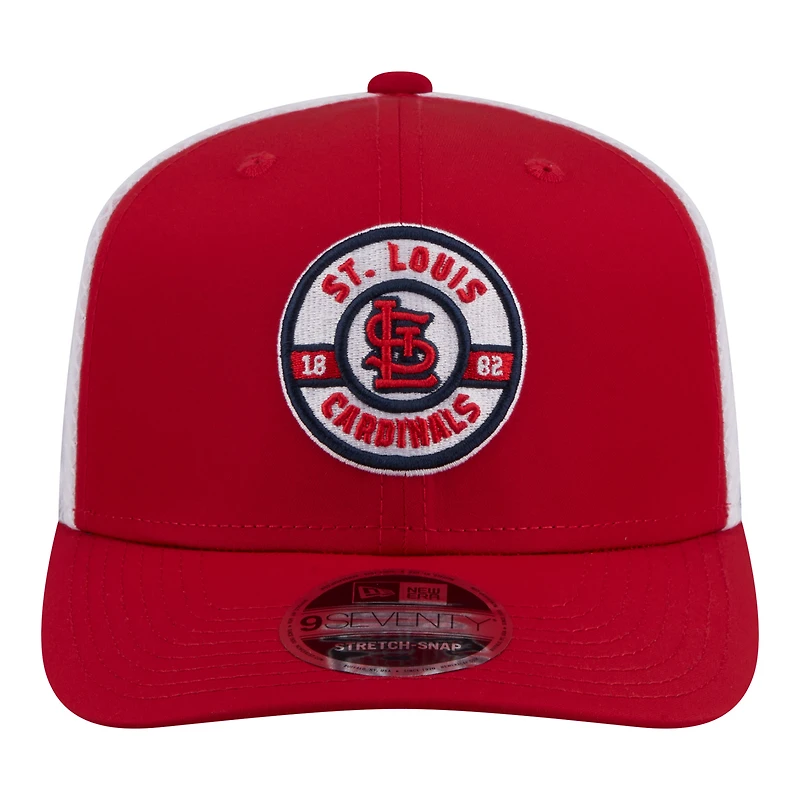 Men's New Era  Red St. Louis Cardinals Active 9SEVENTY Adjustable Trucker Hat