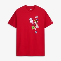 Men's New Era Red St. Louis Cardinals City Patch T-Shirt