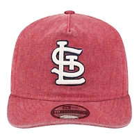 Casquette ajustable New Era rouge St. Louis Cardinals en denim classique 19TWENTY pour homme
