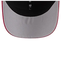 Casquette extensible à bouton-pression New Era 9SEVENTY rouge pour homme