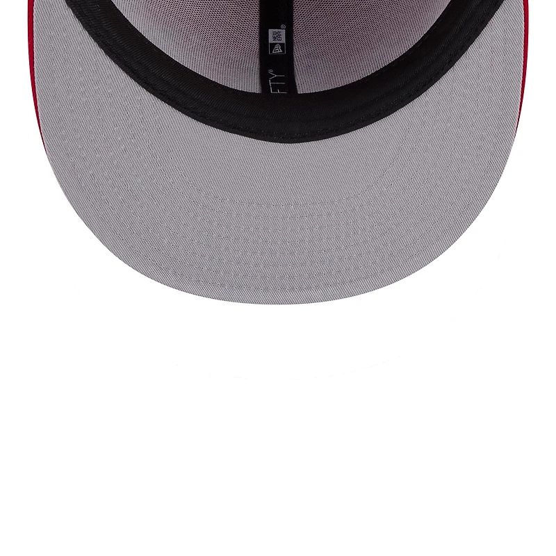 Men's New Era Red St. Louis Cardinals Looney Tunes Bugs Bunny 59FIFTY Fitted Hat