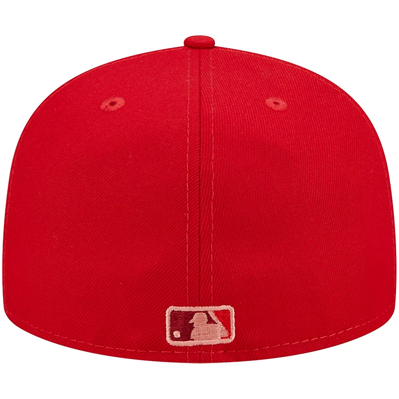 Casquette ajustée 59FIFTY pour homme avec camouflage monochrome des Cardinals de Saint-Louis New Era rouge