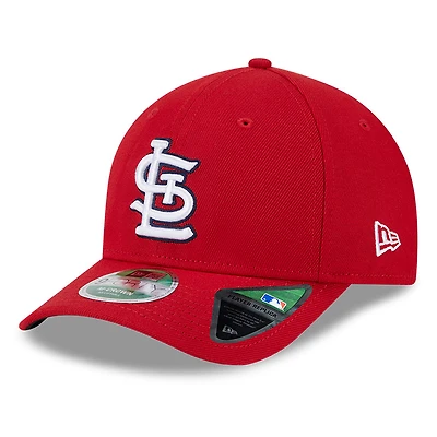 Casquette ajustable New Era 9FORTY pour homme, réplique de joueur des Cardinals de St. Louis, rouge