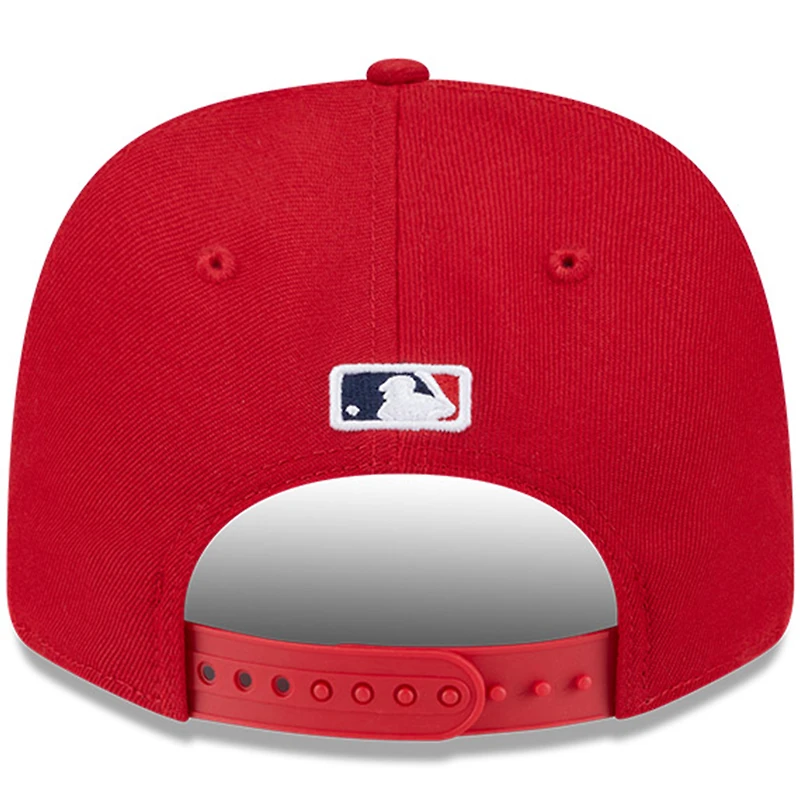 Men's New Era Red St. Louis Cardinals Player Replica 9SEVENTY Adjustable Hat