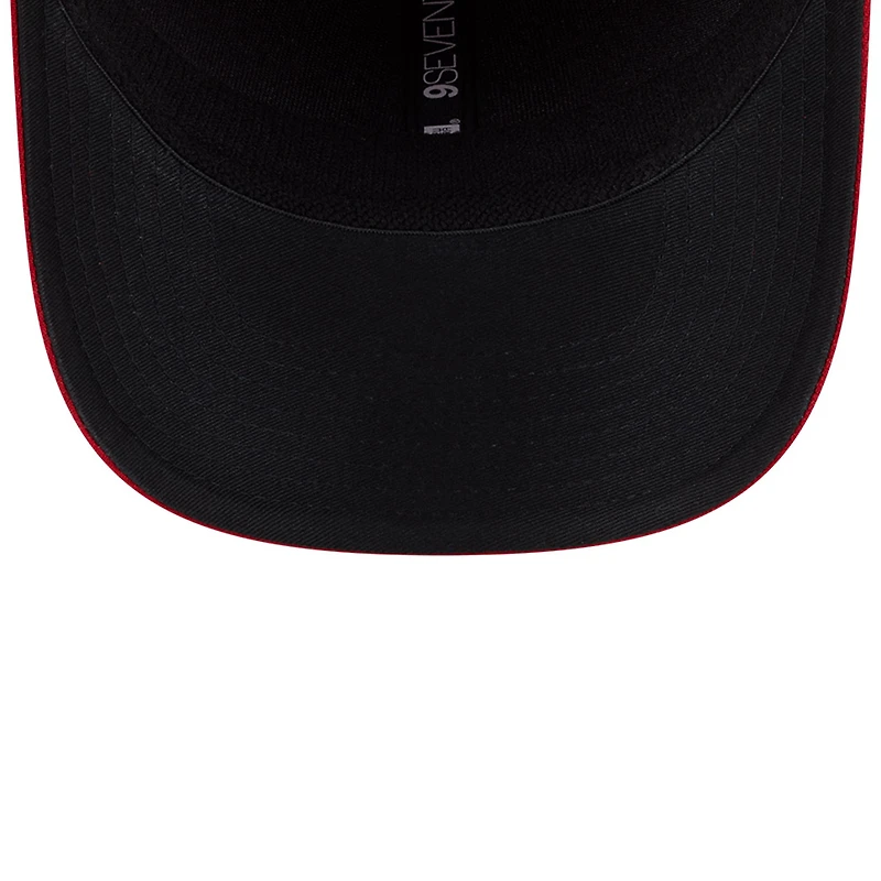Men's New Era Red St. Louis Cardinals Player Replica 9SEVENTY Adjustable Hat