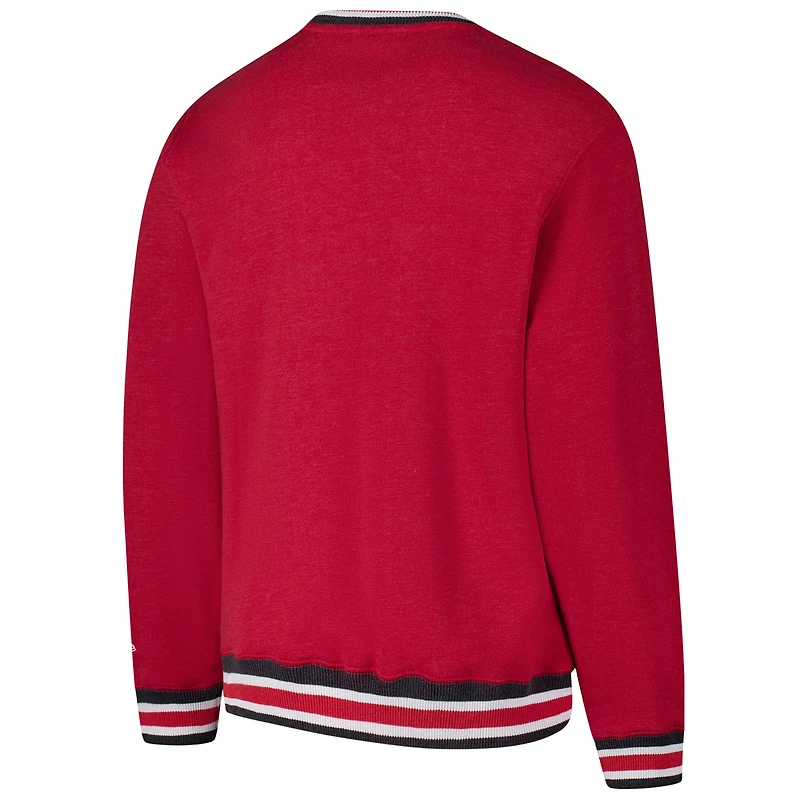 Men's New Era Red St. Louis Cardinals Pullover Sweatshirt