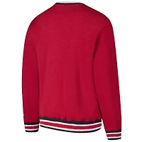Men's New Era Red St. Louis Cardinals Pullover Sweatshirt