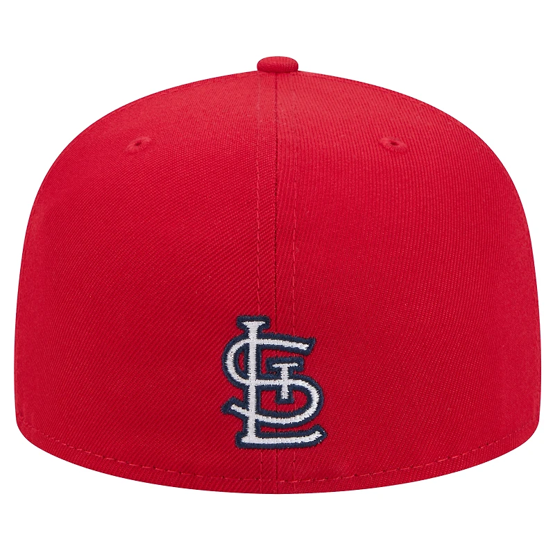 Casquette ajustée Ransom 59FIFTY rouge St. Louis Cardinals de New Era pour homme