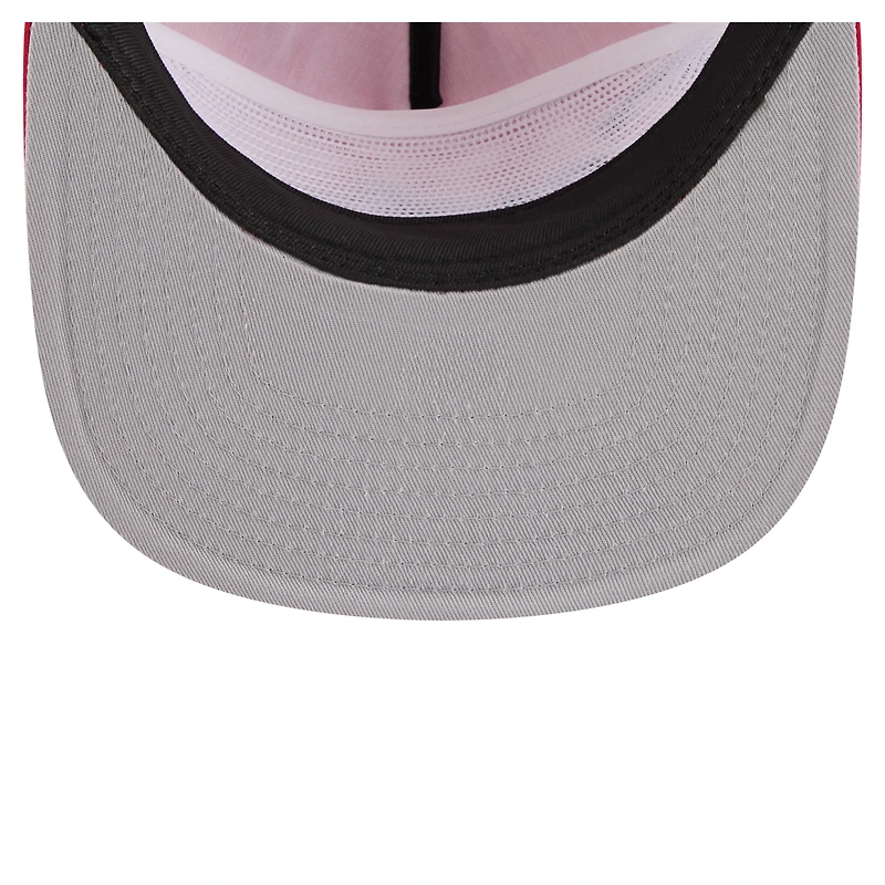 Men's New Era Red St. Louis Cardinals Retro Satin Script Golfer Adjustable Hat