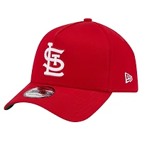 Casquette réglable 9FORTY A-Frame couleur rouge St. Louis Cardinals New Era pour hommes