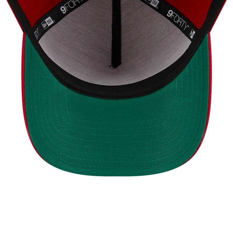 Casquette réglable 9FORTY A-Frame couleur rouge St. Louis Cardinals New Era pour hommes