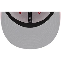 Men's New Era Red St. Louis Cardinals Team Color Trucker 9FIFTY Snapback Hat