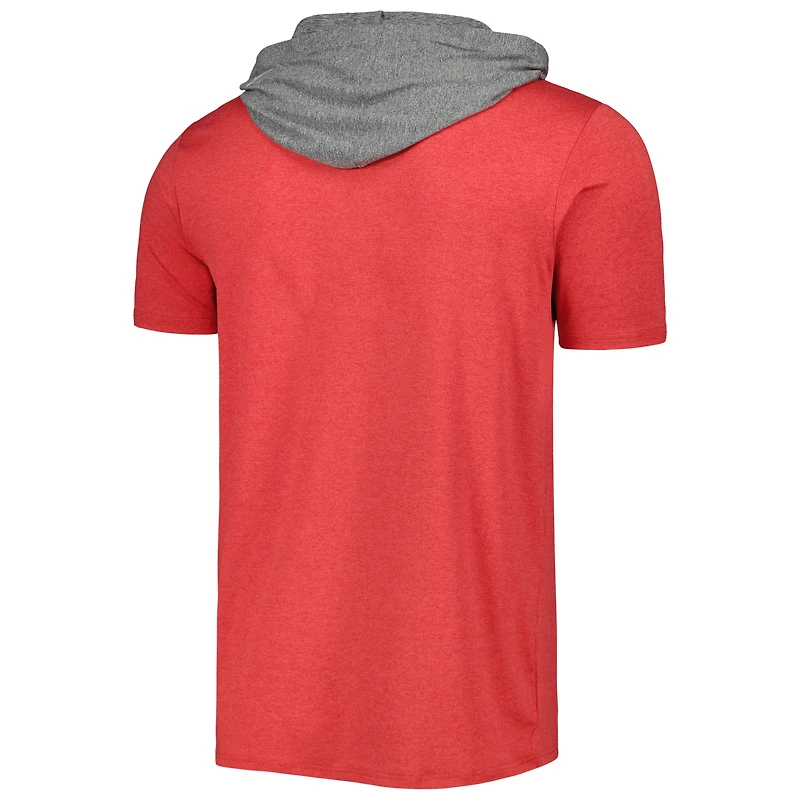 Men's New Era Red St. Louis Cardinals Team Hoodie T-Shirt