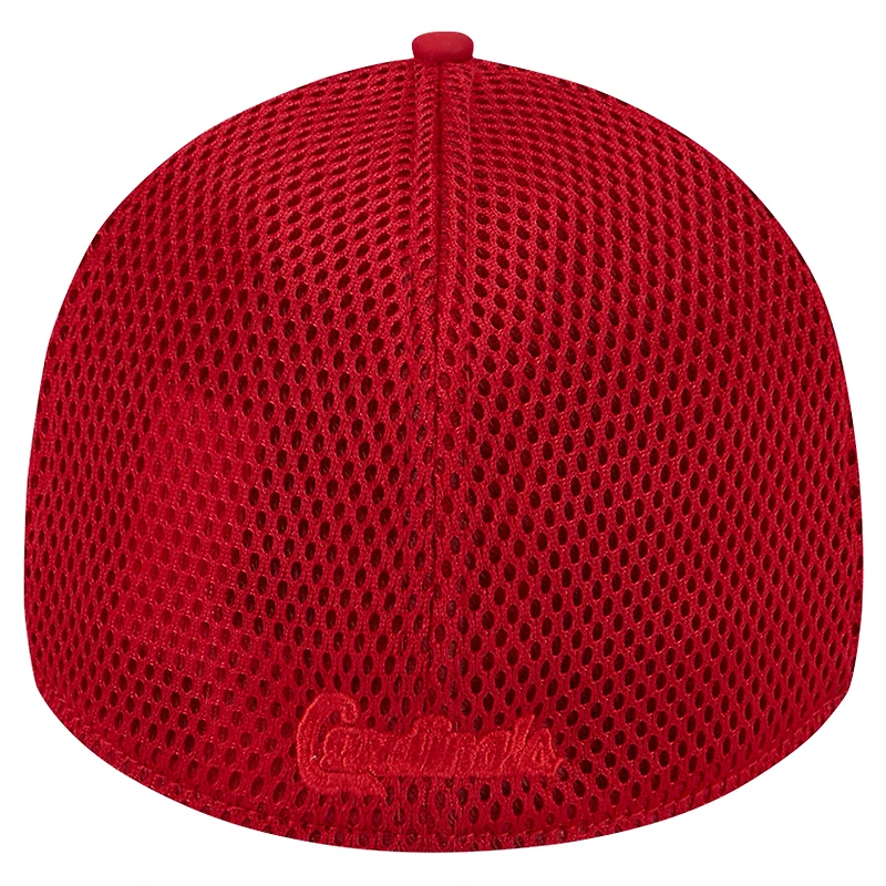 Casquette flexible 39THIRTY Team Tone des Cardinals de St. Louis New Era rouge pour hommes