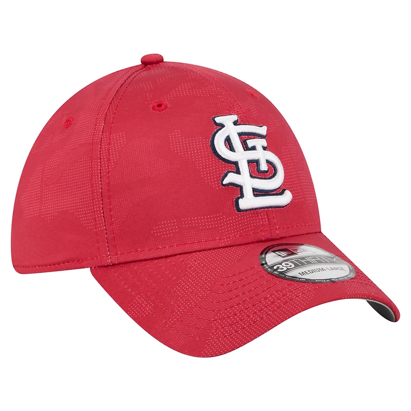 Men's New Era Red St. Louis Cardinals Tonal Camo 39THIRTY Flex Hat