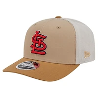 Casquette ajustable New Era Stone 9SEVENTY Trucker pour homme des Cardinals de St. Louis