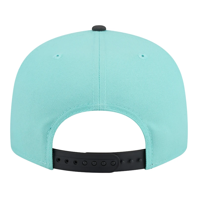 Men's New Era Turquoise/Charcoal St. Louis Cardinals Two-Tone Color Pack 9FIFTY Snapback Hat