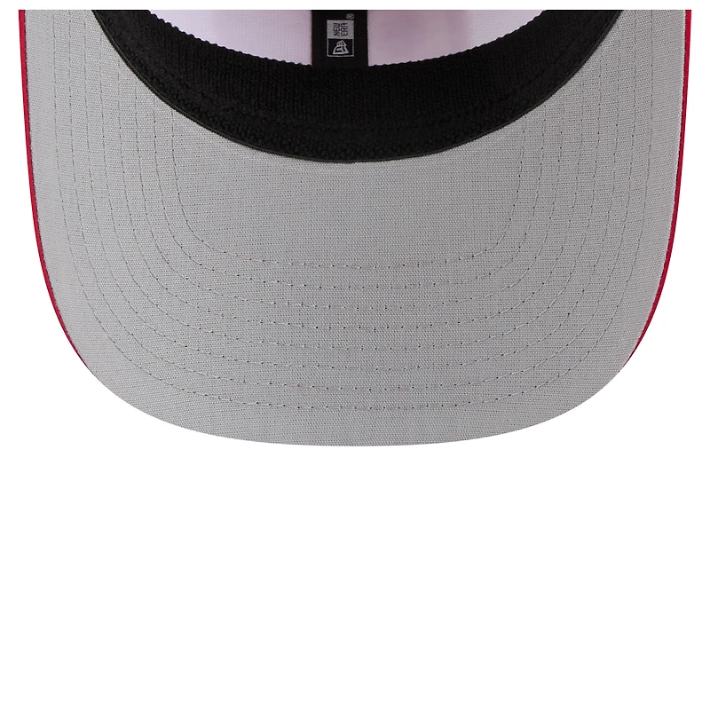 Men's New Era White/Red St. Louis Cardinals Established Patch 9SEVENTY Adjustable Hat