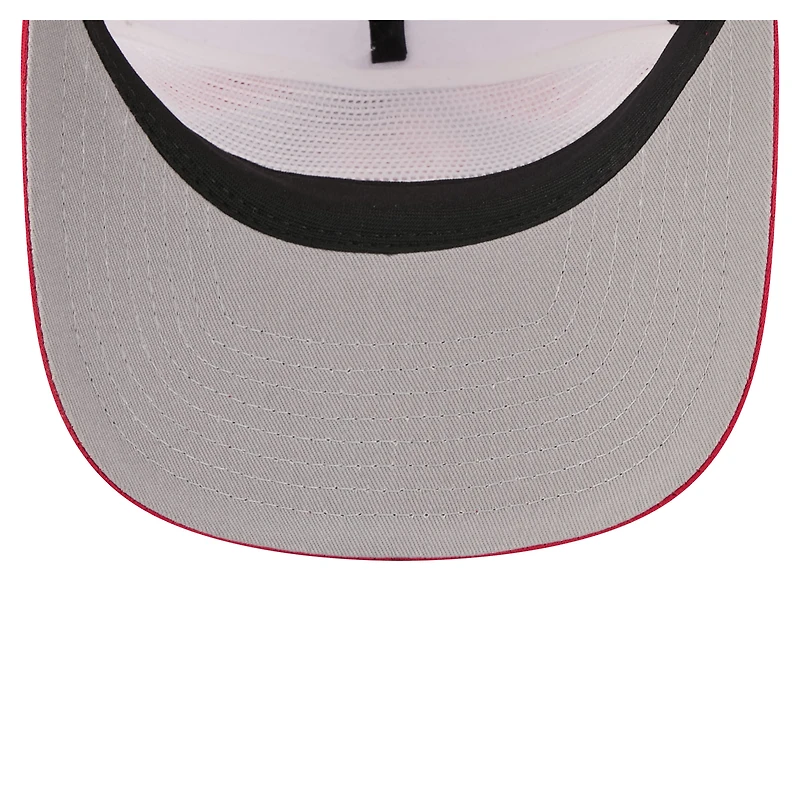 Men's New Era White/Red St. Louis Cardinals Retro Cut 19TWENTY Adjustable Trucker Hat