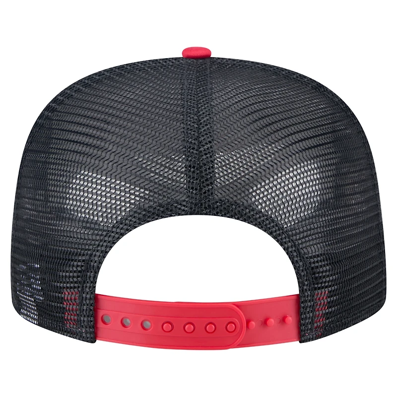 Casquette snapback New Era 9FIFTY blanche/rouge pour homme, motif rétro des Cardinals de Saint-Louis