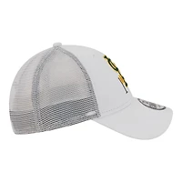 Men's New Era  White St. Louis Cardinals Flag 9FORTY Trucker Adjustable Hat
