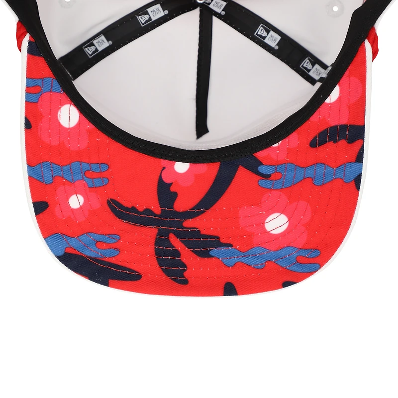 Men's New Era White St. Louis Cardinals Paradise Golfer Adjustable Hat