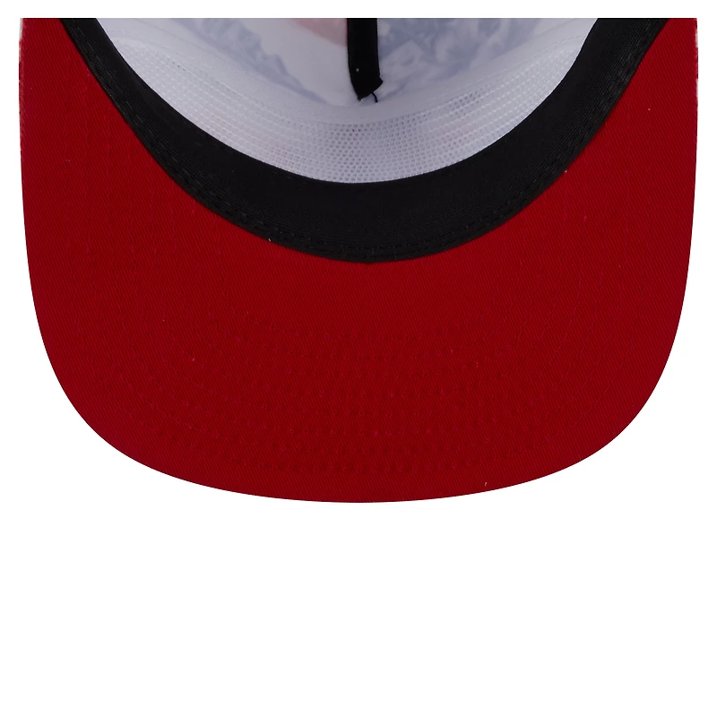 Casquette snapback blanche imprimée Island Golfer des Cardinals de Saint-Louis pour homme de New Era
