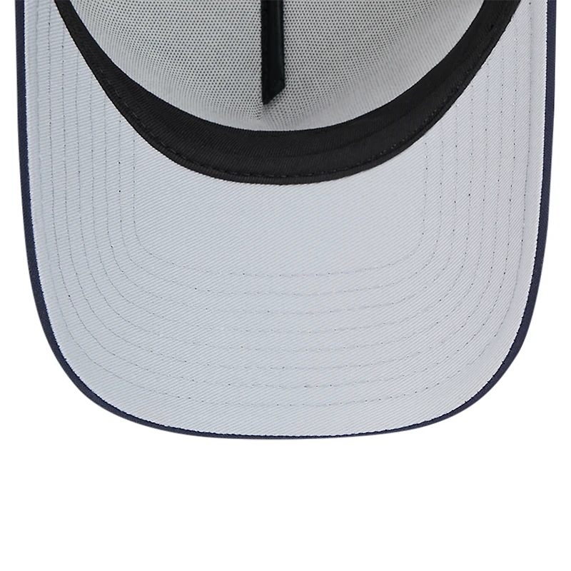 Casquette réglable de camionneur à cadre en A avec logo rétro des Cardinals de St. Louis New Era pour hommes, blanche