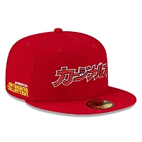 Casquette ajustée 59FIFTY rouge New Era x Hyperfly des Cardinals de Saint-Louis pour homme
