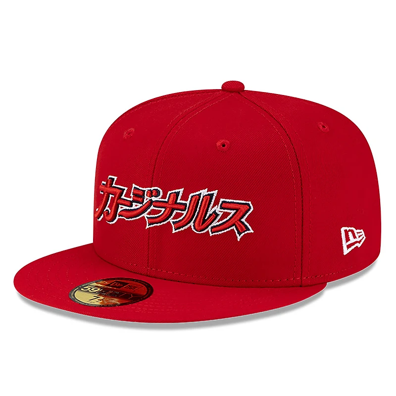 Casquette ajustée 59FIFTY rouge New Era x Hyperfly des Cardinals de Saint-Louis pour homme