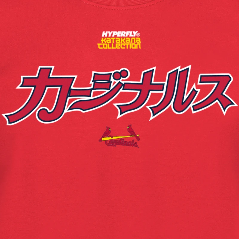 Men's New Era x Hyperfly Red St. Louis Cardinals T-Shirt