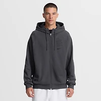 Sweat à capuche zippé Nike Authentic Collection Player Raglan Dri-FIT pour homme, couleur anthracite, St. Louis Cardinals