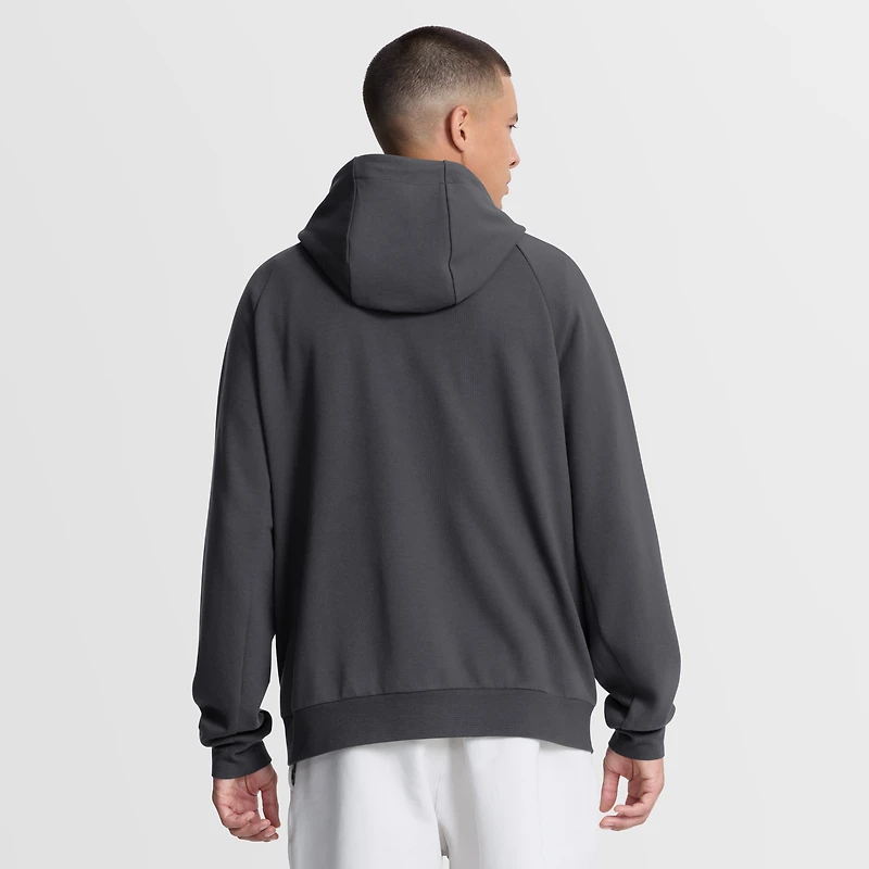 Sweat à capuche zippé Nike Authentic Collection Player Raglan Dri-FIT pour homme, couleur anthracite, St. Louis Cardinals