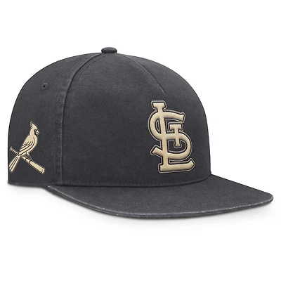 Casquette ajustable Nike Monotone Pro Anthracite pour homme des Cardinals de St. Louis