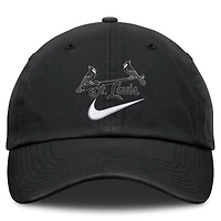Men's Nike  Black St. Louis Cardinals Primetime Club Adjustable Hat