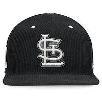 Men's Nike  Black St. Louis Cardinals Pro Corduroy Structured Snapback Hat