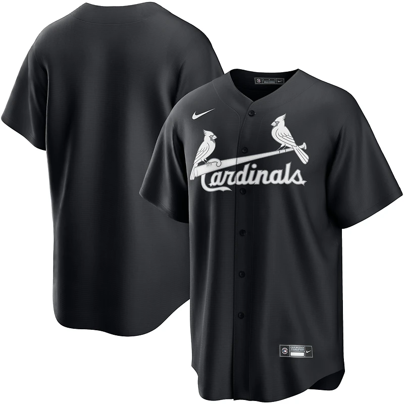 Men's Nike  Black St. Louis Cardinals Replica Jersey
