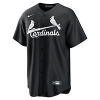 Maillot Nike noir réplique des Cardinals de Saint-Louis pour homme