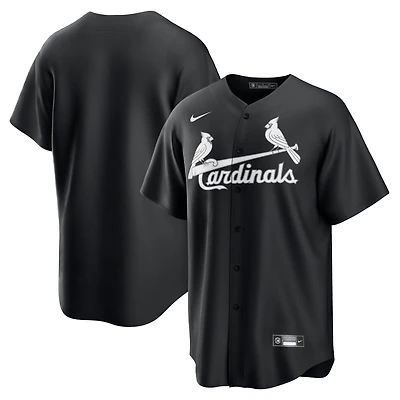 Men's Nike  Black St. Louis Cardinals Replica Jersey