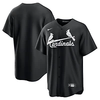 Men's Nike  Black St. Louis Cardinals Replica Jersey