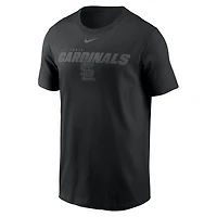 T-shirt Nike noir St. Louis Cardinals Tonal Club pour homme