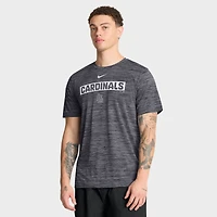 T-shirt Nike Velocity Dri-FIT noir pour homme, modèle St. Louis Cardinals