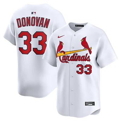 Men's Nike Brendan Donovan White St. Louis Cardinals Home Limited Player Jersey