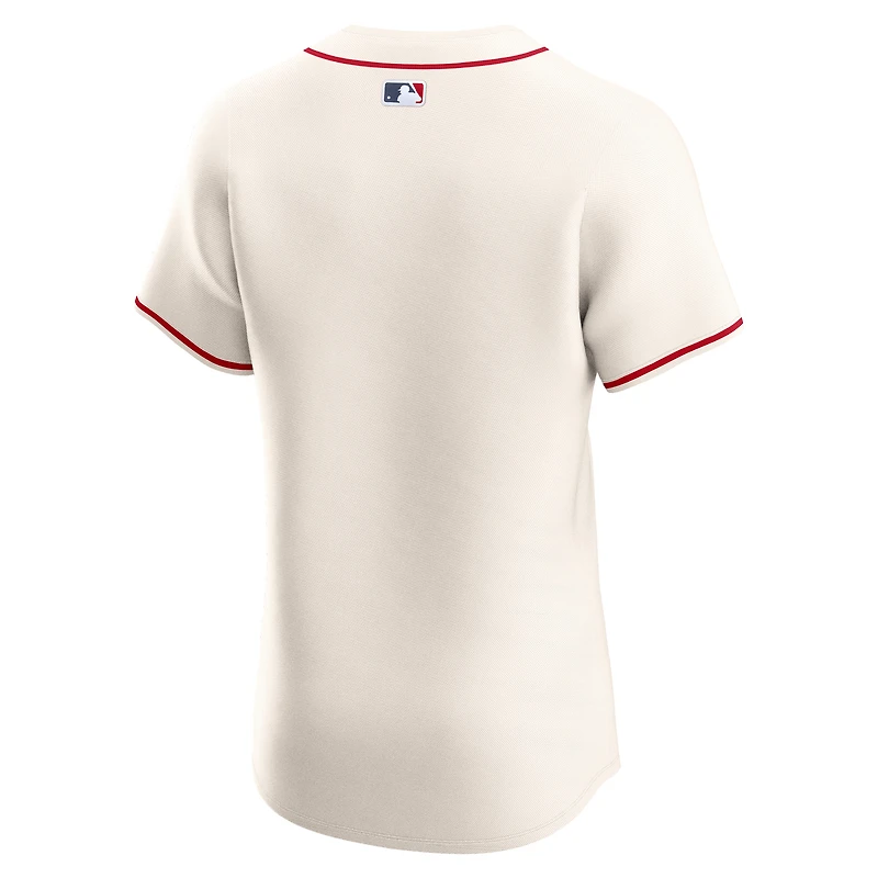 Men's Nike Cream St. Louis Cardinals Alternate Elite Jersey
