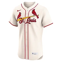 Men's Nike Cream St. Louis Cardinals Alternate Elite Jersey